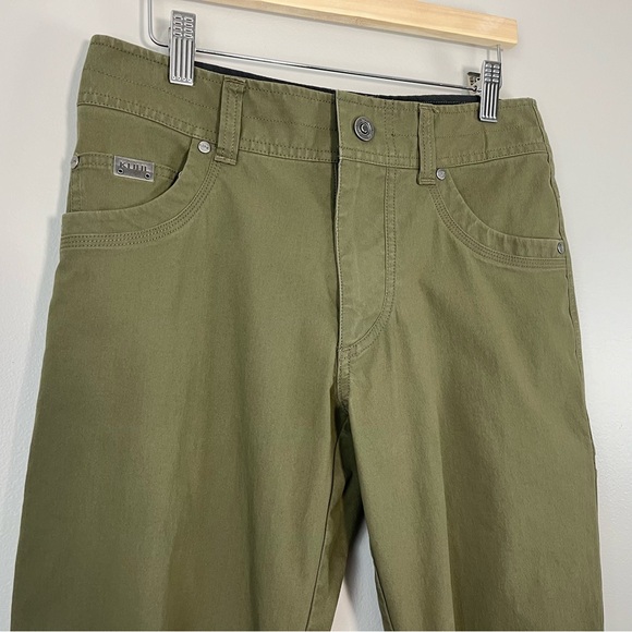 KÜHL Men's 28x32 Olive Green REVOLVR ROGUE Pants Tapered Utility Gorpcore Pocket - Picture 1 of 11